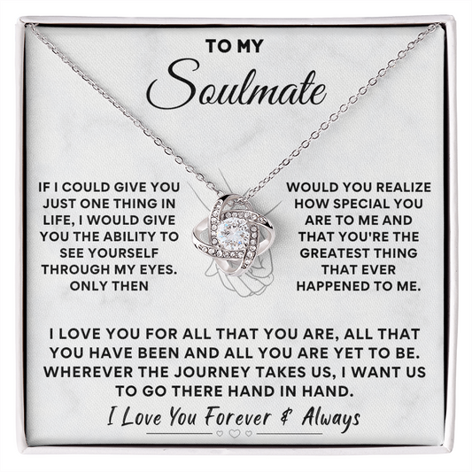 To My Soulmate, Hand In Hand...