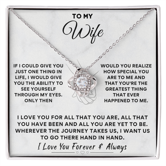 To My Wife, Hand In Hand...