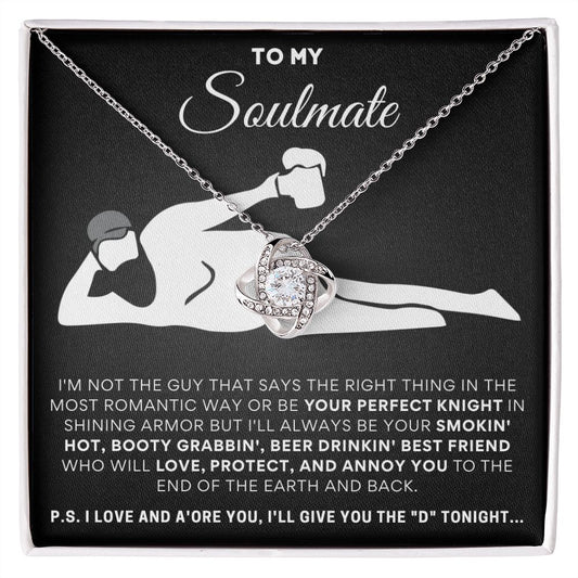 To My Soulmate | Premium Love Knot Necklace
