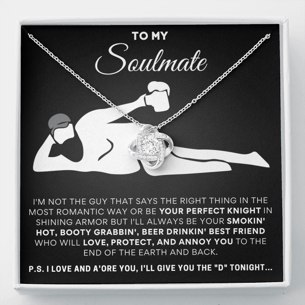 To My Soulmate | Premium Love Knot Necklace