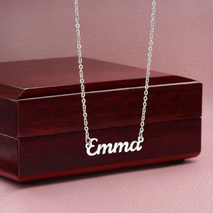 To My Badass Daughter, My Princess...Custom Name Necklace!