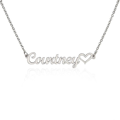 Exclusive Personalized Heart Name Necklace...