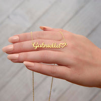 18k Yellow Gold Finish