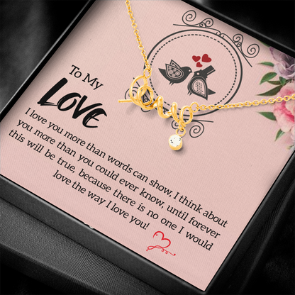 To My Love, I Love You...