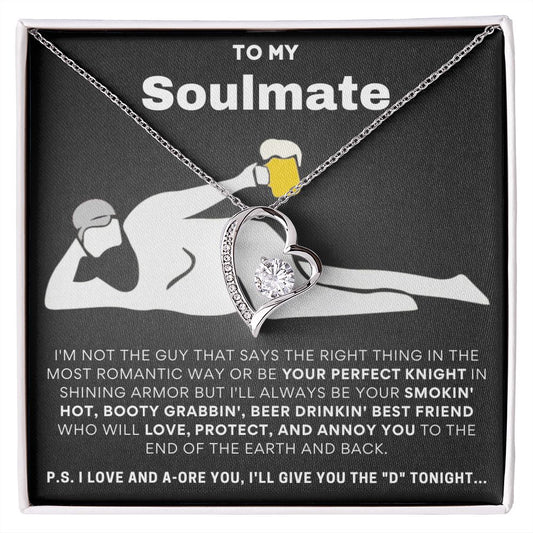 [LIMITED SUPPLY] To My Soulmate | Love Knot Necklace