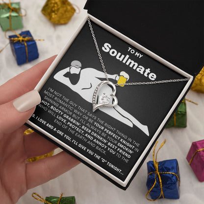 [LIMITED SUPPLY] To My Soulmate | Love Knot Necklace