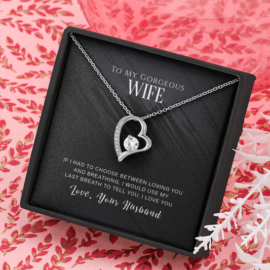 To My Gorgeous Wife, If I Had To Choose...