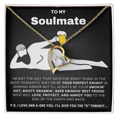 [LIMITED SUPPLY] To My Soulmate | Love Knot Necklace