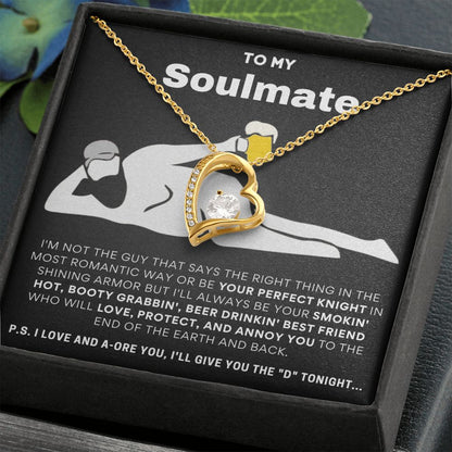 [LIMITED SUPPLY] To My Soulmate | Love Knot Necklace