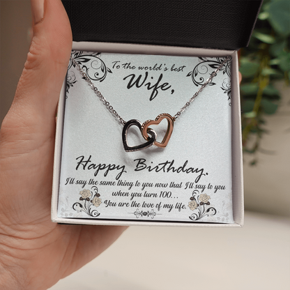 To The World's Best Wife, Happy Birthday...
