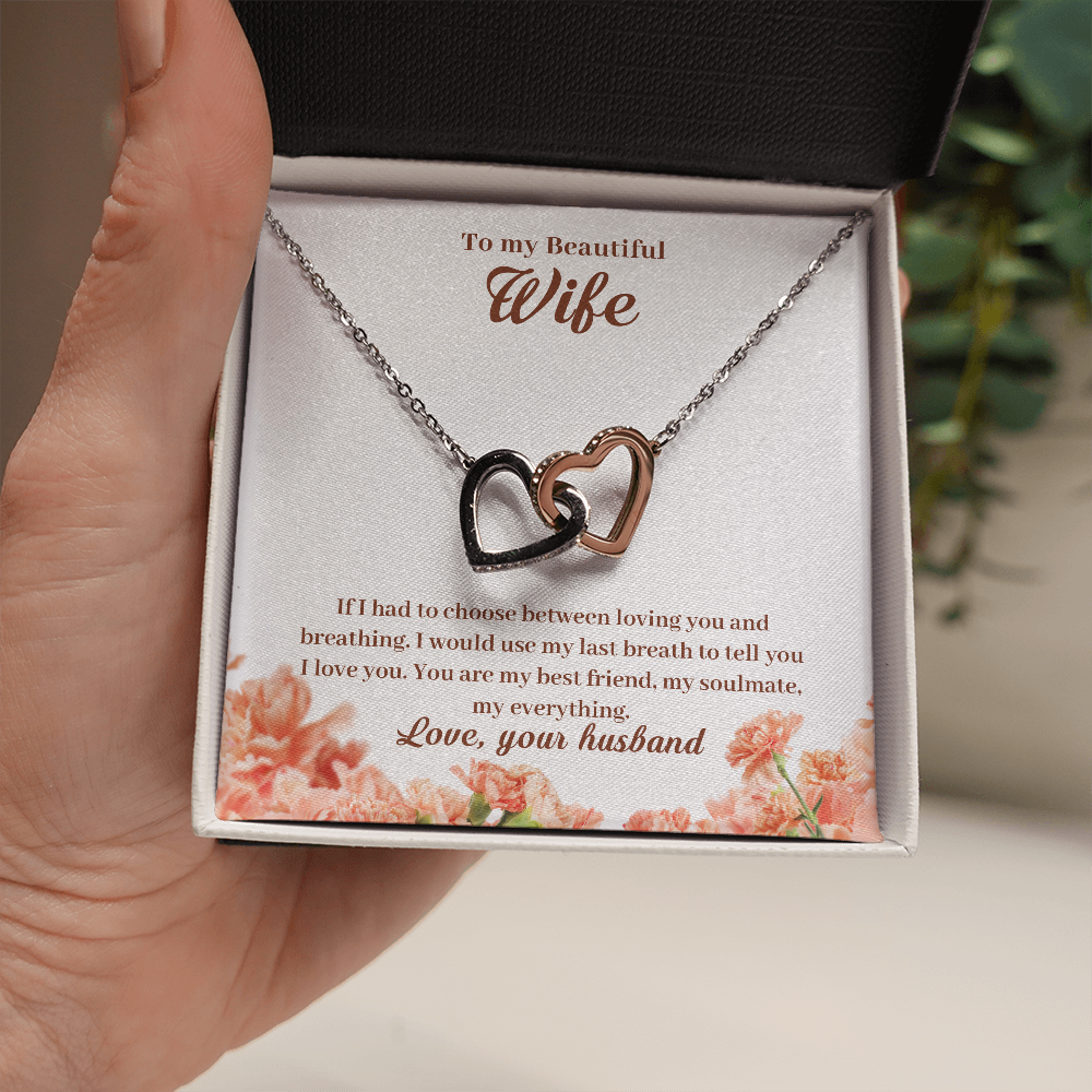 To My Beautiful Wife, If I Had To Choose...