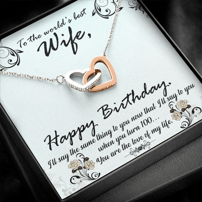 To The World's Best Wife, Happy Birthday...