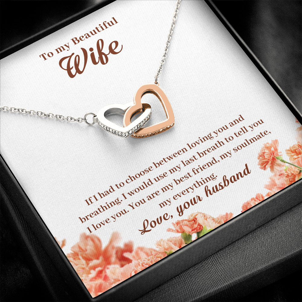 To My Beautiful Wife, If I Had To Choose...