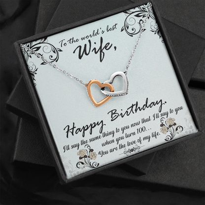 To The World's Best Wife, Happy Birthday...