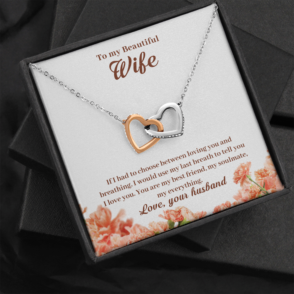 To My Beautiful Wife, If I Had To Choose...