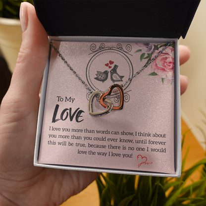 To My Love, I Love You...
