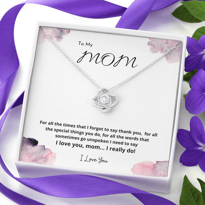 To My Mom, I Love You...🥰🥰🥰