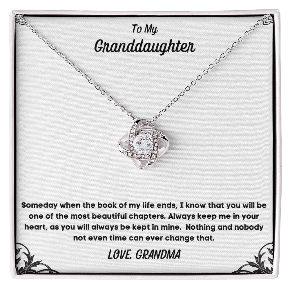 To My Granddaughter, From Grandma...
