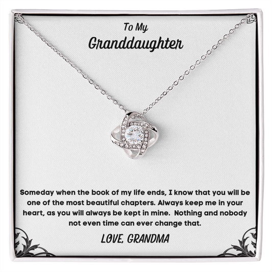 To My Granddaughter, From Grandma...