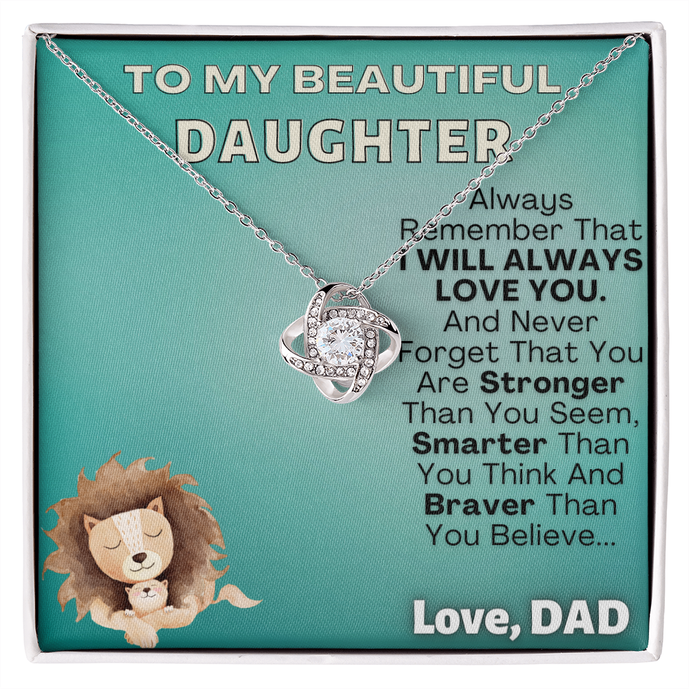 To My Beautiful Daughter, From Dad...