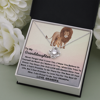 To My Granddaughter, From Grandpa...