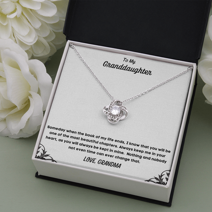 To My Granddaughter, From Grandma...