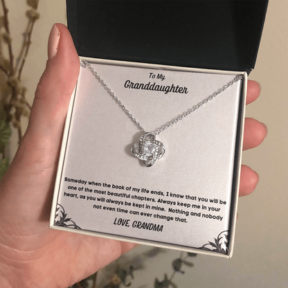 To My Granddaughter, From Grandma...