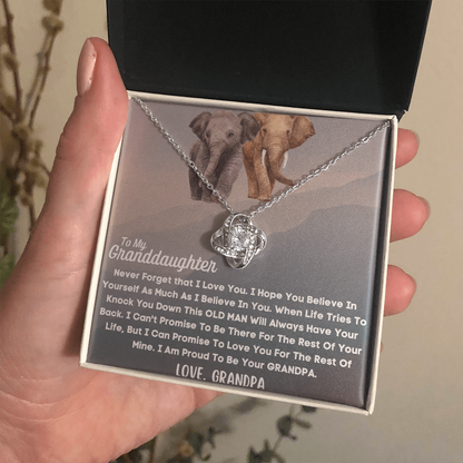 To My Granddaughter, From Grandpa...