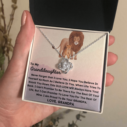 To My Granddaughter, From Grandpa...