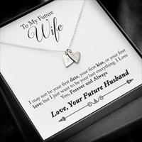 Sterling Silver - 2 Hearts