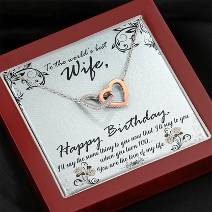 To The World's Best Wife, Happy Birthday...